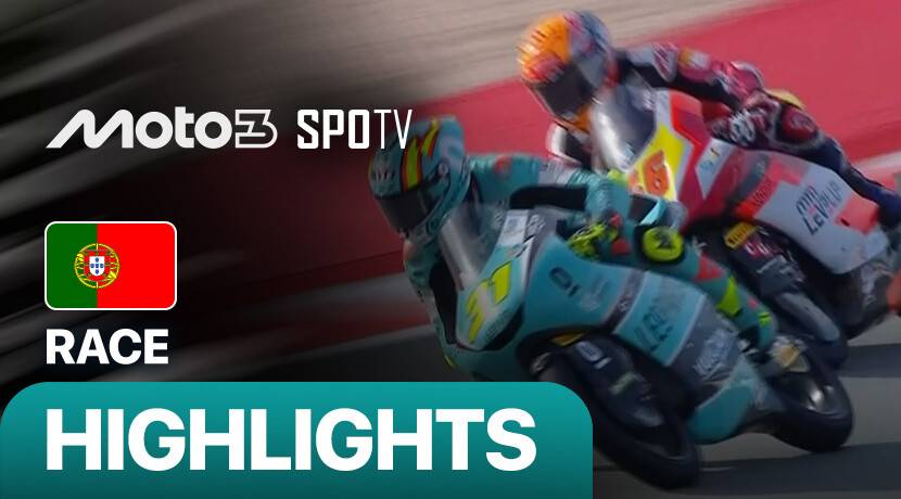 Moto3 Race: MotoGP 2025 Round 21 - Qatar Airways Grand Prix of Portugal