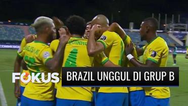 Imbang dengan Ecuador, Brazil Tempati Urutan Pertama Grup B Copa America 2021 | Fokus