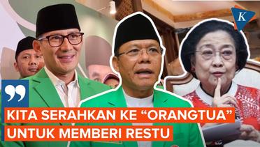 Sandiaga Serahkan Nasibnya ke Megawati dan Mardiono