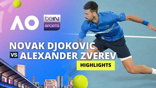 Novak Djokovic (SER) vs Alexander Zverev (GER) - Men's Singles Semifinal | Australian Open 2025 - Highlights | Australian Open 2025