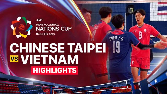 Final 7-8: Chinese Taipei vs Vietnam - Highlight | AVC Men's Volleyball Nations Cup 2025