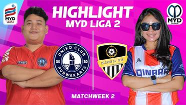 Uniko CF VS Misfa FC - MYD Liga 2 Bandung Premier League Matchweek 2