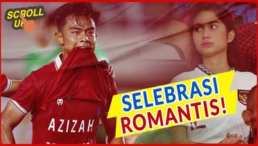 Cetak Gol Saat Bela Timnas Indonesia U-23, Pratama Arhan Berikan Selebrasi Romantis untuk Sang Istri