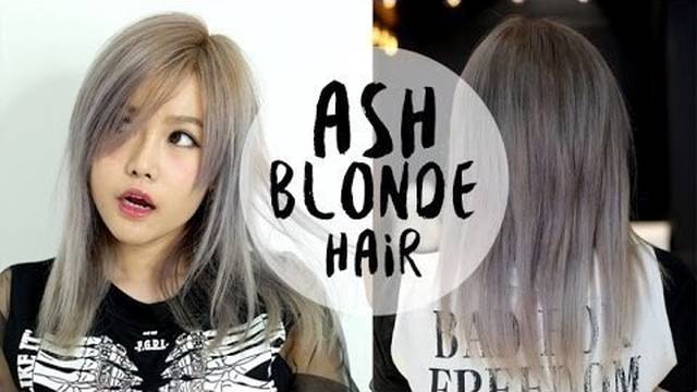 How I Usually Dye My Hair - Asian Ash Blonde Hair | Vidio