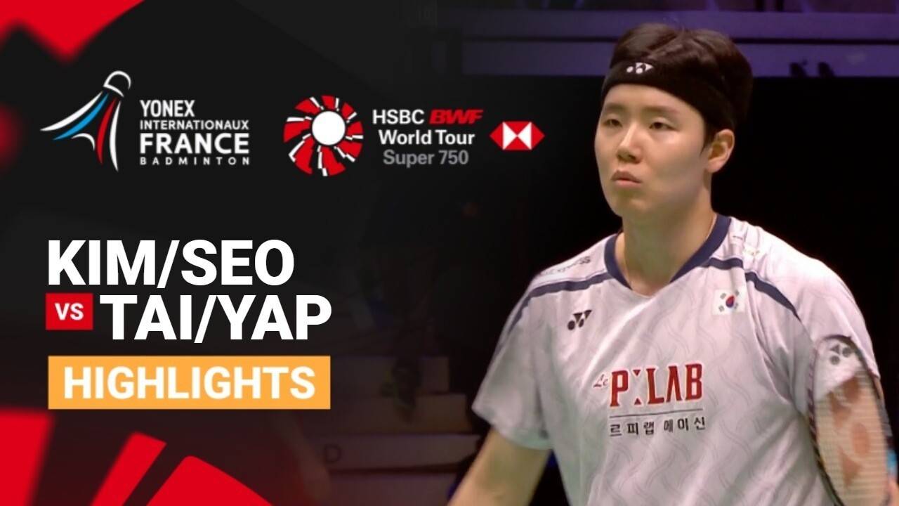 Kim Won Ho/Seo Seung Jae (KOR) vs Aaron Tai/Yap Roy King (MAS) - Men's Doubles Round of 16 | YONEX French Open 2026
