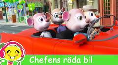 Mobil merah bos Lagu anak-anak dalam bahasa Swedia