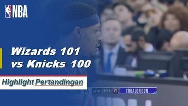 NBA I Cuplikan Hasil Pertandingan : Wizards 101 vs Knicks 100