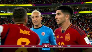 Hasil Akhir Pertandingan Spain vs Costa Rica | FIFA World Cup Qatar 2022