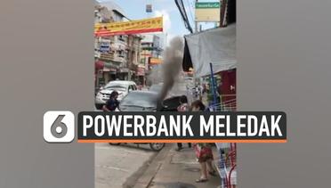 Powerbank Meledak Saat Ditinggal Dalam Mobil di Siang Hari