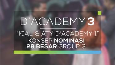 Ical, Majene Duet dengan Aty D'Academy (Konser Nominasi 28 Besar Group 3)