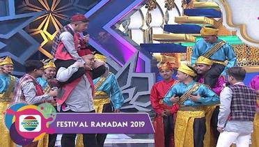 HUH! Host Sok Ikutin Koreo Gendong-Gendongan  Mursil Al Sa'adah -Tangerang - FESTIVAL RAMADAN 2019
