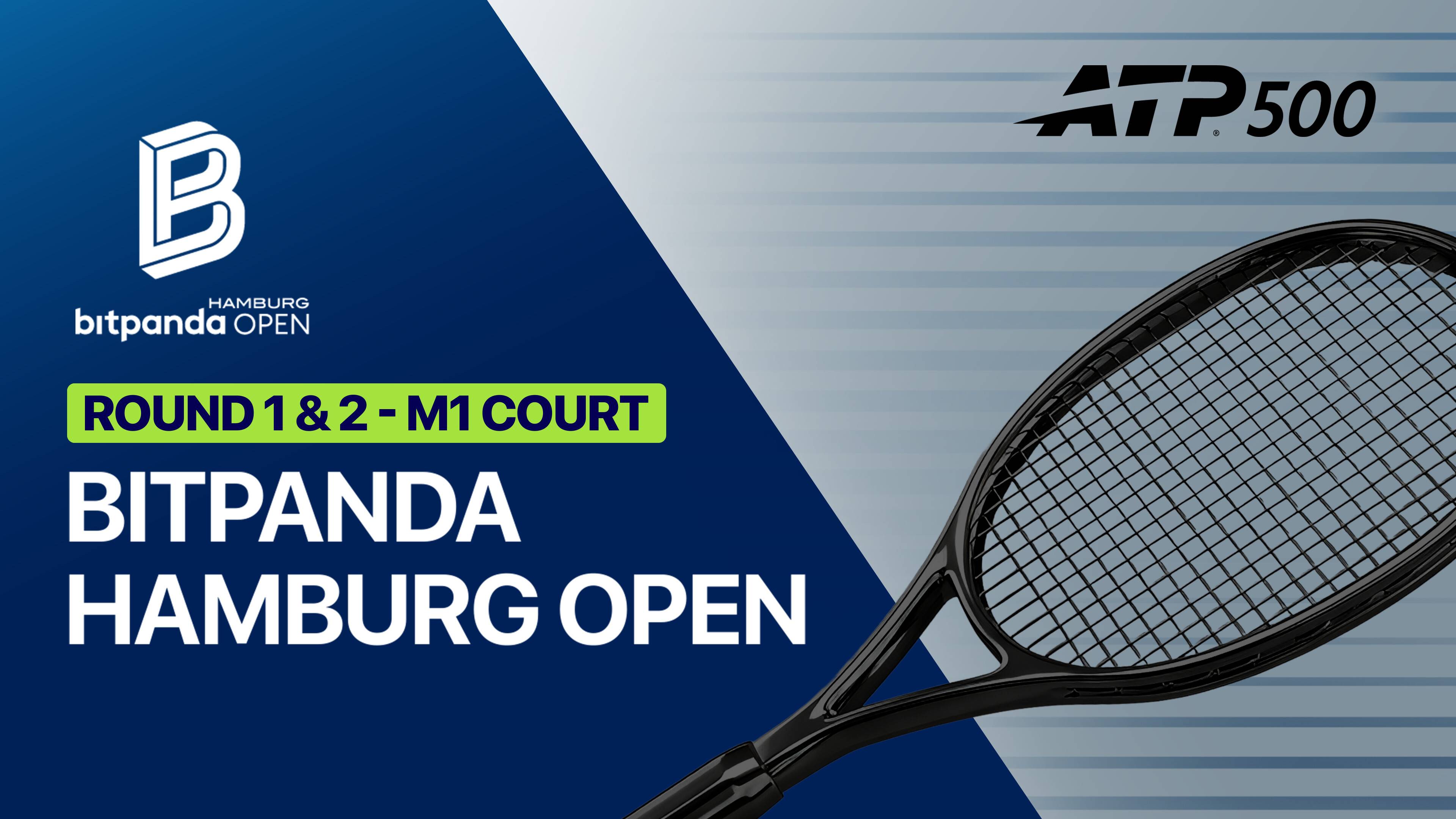 Hugo Gaston vs Karen Khachanov - Round 1 (M1 Court) | ATP 500: bitpanda Hamburg Open 2026