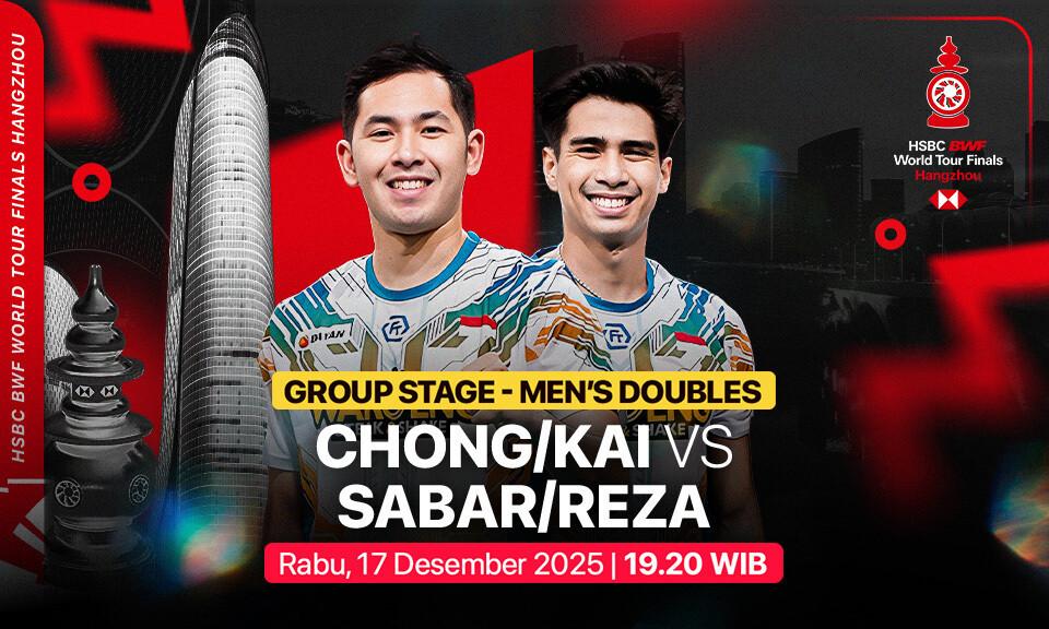 Chong/Kai vs Sabar/Reza