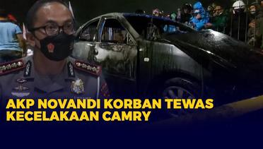 Polisi Identifikasi AKP Novandi Korban Mobil Camry Terbakar Adalah Anak Gubernur Kaltara