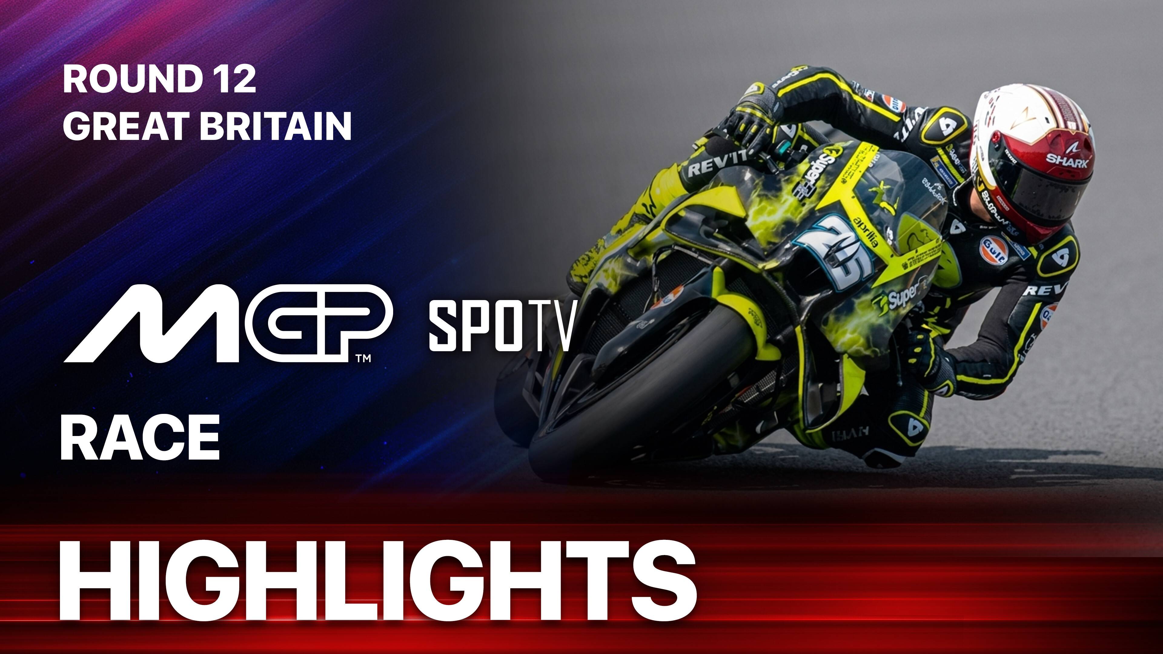 MotoGP Race: Qatar Airways Grand Prix of Great Britain - MotoGP 2026 Round 12