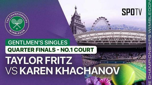 Taylor Fritz vs Karen Khachanov - Full Match | Wimbledon 2025