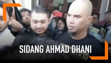 Sidang Ahmad Dhani Dijaga Ratusan Polisi