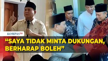 Prabowo Tepis Anggapan Minta Dukungan ke Pondok Pesantren di Mojokerto: Berharap Boleh