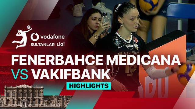 Fenerbahce Medicana vs Vakifbank - Highlights | Women's Turkish Volleyball League
