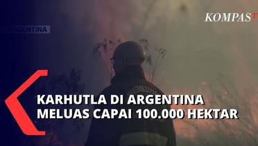 Kebakaran Hutan di Argentina Makin Meluas, Api Hanguskan 100.000 Hektar Lahan di Delta Parana