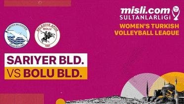 Full Match | Sariyer BLD. vs Bolu BLD. | Turkish Women's Volleyball League 2022/2023