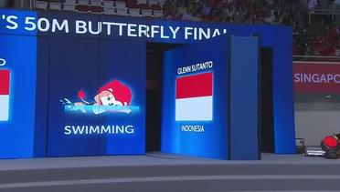 Swimming Men's 50m Butterfly Finals (Day 5) | 28th SEA Games Singapore 2015