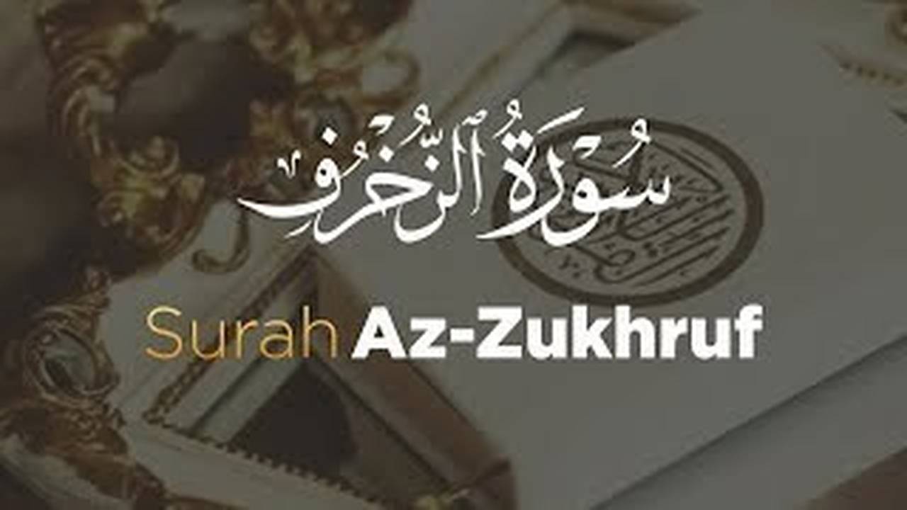 surah az zukhruf ayat 13 menjelaskan tentang