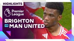 Brighton vs Man Utd - Highlights | Premier League 24/25