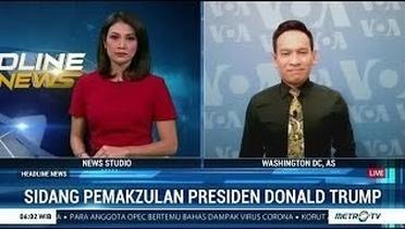 VOA Live Report untuk Metro TV- Sidang Pemakzulan Presiden Donald Trump