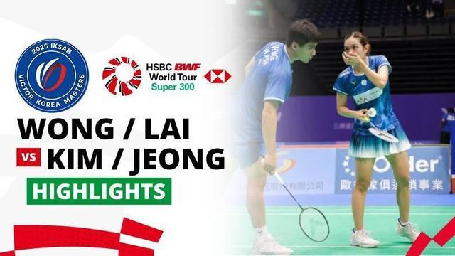 Jimmy Wong/Lai Pei Jing (MAS) vs Kim Jae Hyeon/Jeong Na Eun (KOR) - Highlight | IKSAN VICTOR Korea Masters 2025