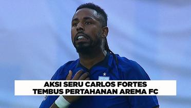 Bak Bik Buk!! Aksi Carlon Fortes (PSIS Semarang) Tembus Pertahanan Arema FC | Piala Presiden 2022