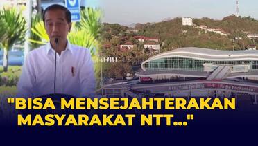 Jokowi Sebut Perluasan Bandara Komodo di Labuan Bajo untuk Mensejahterakan Masyarakat NTT