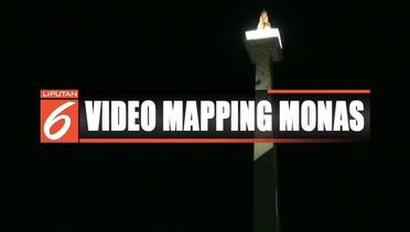 Masih dalam Rangka HUT ke-74 RI, Monas Suguhkan Video Mapping di Malam Hari - Liputan 6 Pagi