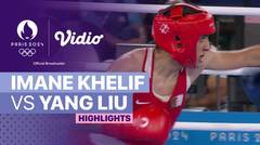 Imane Khelif (ALG) vs Yang Liu (CHN) - Final 66kg Putri - Tinju - Highlights | Olympic Games Paris 2024