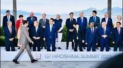 Presiden Jokowi Hadiri KTT G7 Hiroshima, Jepang, 20 Mei 2023