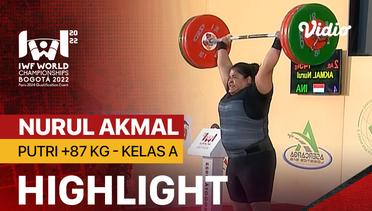 Highlights | Putri +87 Kg - Kelas A | IWF World Weightlifting Championships 2022