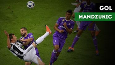 Pantaskah Gol Spektakuler Mandzukic Ini Menangkan Gol Terbaik UEFA?