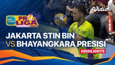 Final Four Putra: Jakarta STIN BIN vs Jakarta Bhayangkara Presisi - Highlights | PLN Mobile Proliga 2024