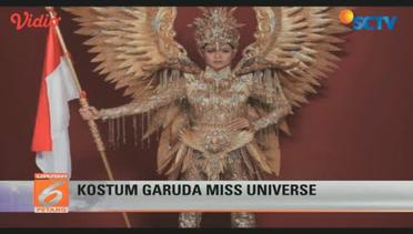 Kostum Garuda di Miss Universe Memukau Juri - Liputan 6 Petang