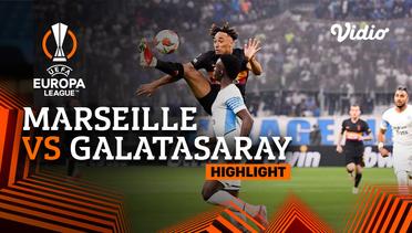 Highlight - Marseille vs Galatasaray | UEFA Europa League 2021/2022