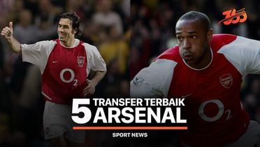 5 Transfer terbaik Arsenal