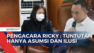 Momen Kuasa Hukum Ricky Rizal Sebut Tuntutan Jaksa Sebagai Asumsi dan Ilusi