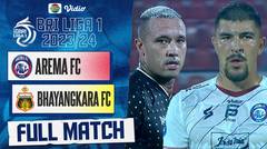 Arema FC vs Bhayangkara Presisi Indonesia FC - Full Match | BRI Liga 1 2023/24