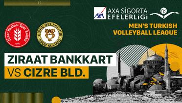 Full Match | Zi̇raat Bankkart vs Ci̇zre BLD. | Turkish Men's Volleyball League 2022/2023