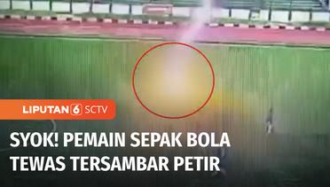 Seorang Warga Tewas Tersambar Petir Saat Bermain Bola di Lapangan Siliwangi Bandung | Liputan 6