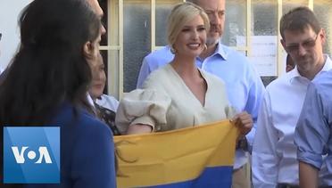 Ivanka Trump Meets Venezuelans in Colombia
