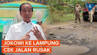 Jokowi Pastikan Bakal Ke Lampung Besok Untuk Cek Jalanan Rusak yang Viral di Medsos