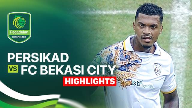 Persikad vs FC Bekasi City - Highlight | Pegadaian Championship 2025/26