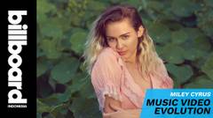 Music Video Evolution: Miley Cyrus | Billboard Indonesia`