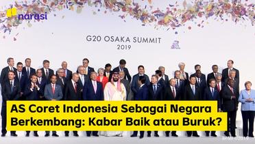 AS Coret Indonesia sebagai Negara Berkembang: Kabar Baik atau Buruk?